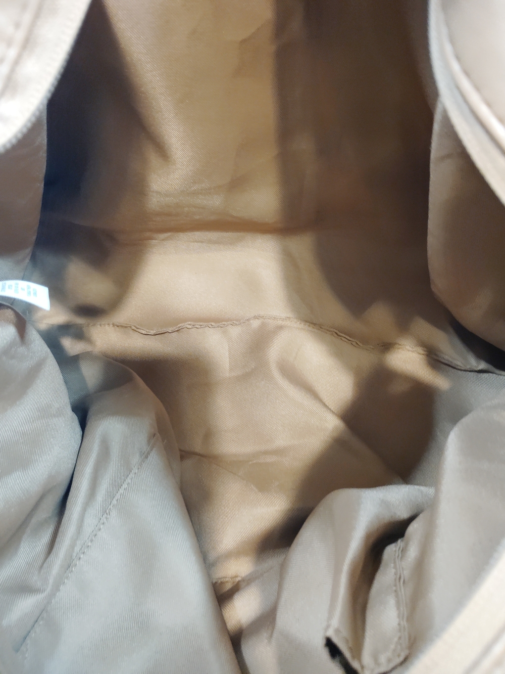 a new day Tan Padded Shoulder Tote Bag - Picture 9 of 9